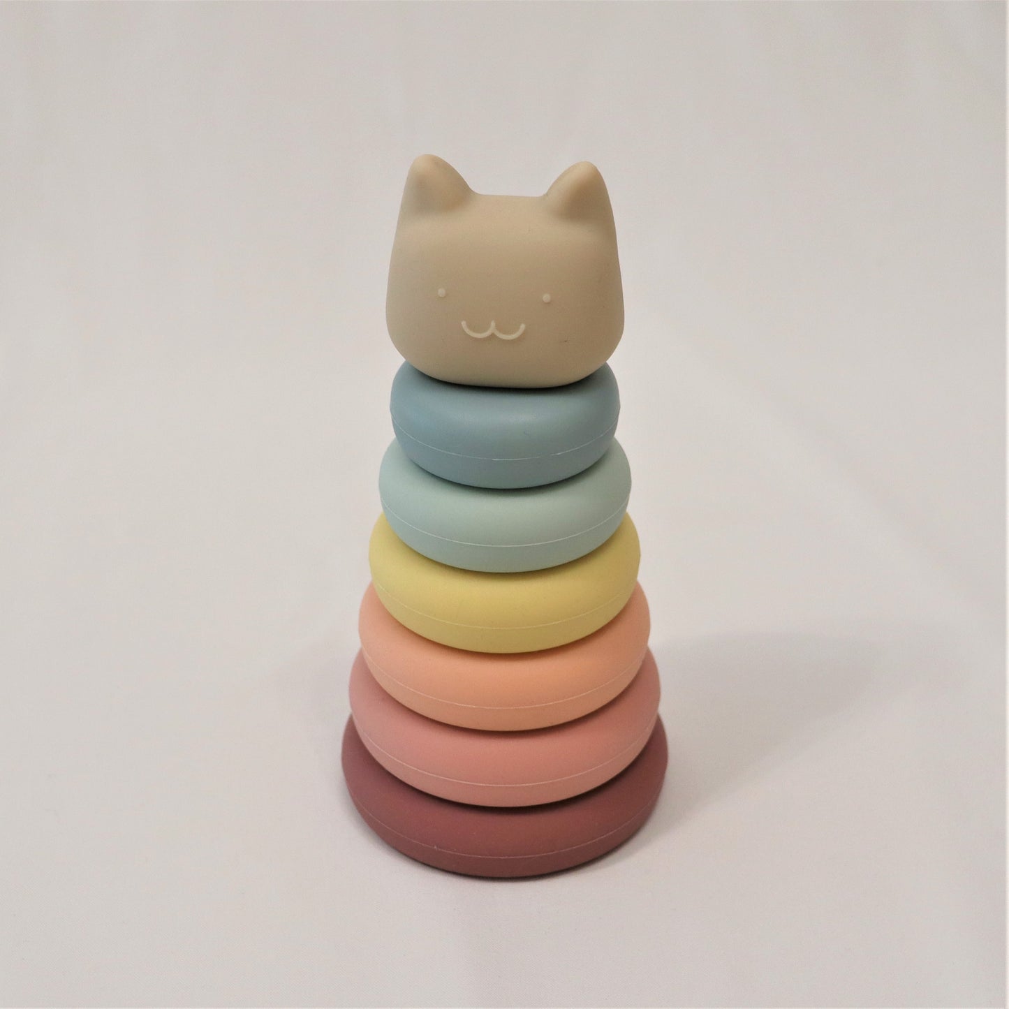 brinquedo Empilhável Gato em silicone